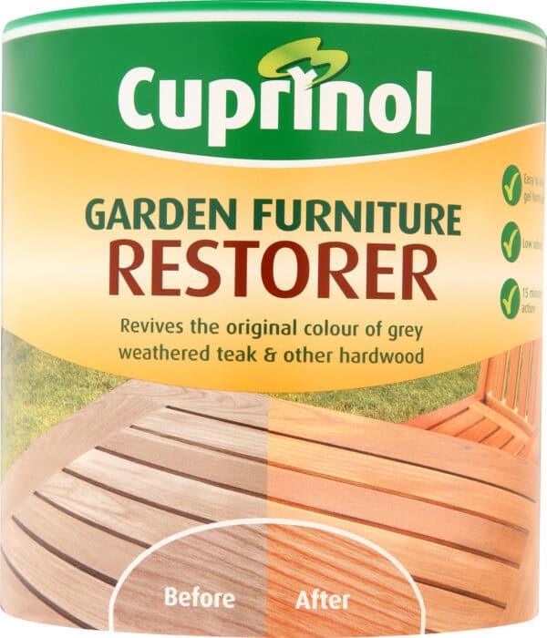 Cuprinol Garden Furniture Restorer 1L – Revive & Restore Outdoor Wood