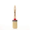 Frenchic 45mm Oval Brush with red ferrule and natural bristles on white background Caption Text: