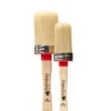 Frenchic Oval Brushes – large and small sizes with red ferrules and natural bristles against a white background