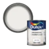 Dulux Professional Undercoat tin in Brilliant White with lid open, suitable for interior and exterior wood and metal