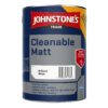 Johnstone’s Trade Cleanable Matt Brilliant White tin – easy-clean, durable emulsion for high-traffic interior walls