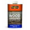 Rustins Wood Hardener 250ml – strengthens rotten timber before filling or painting