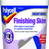Polycell Ready Mixed Finishing Skim 1l– smooth wall and ceiling filler for paint-ready surfaces