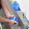Axus Décor Blue Series Flex-E-Bowl 500ml flexible mixing bowl. Cleaning the bowl after use.