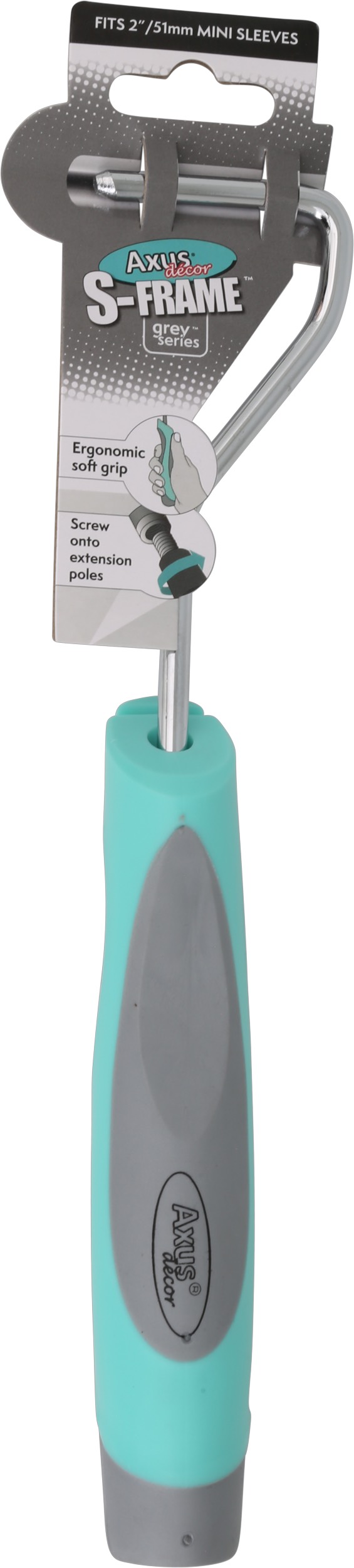 Axus Décor Grey Series Roller Frame – 2" durable roller frame.