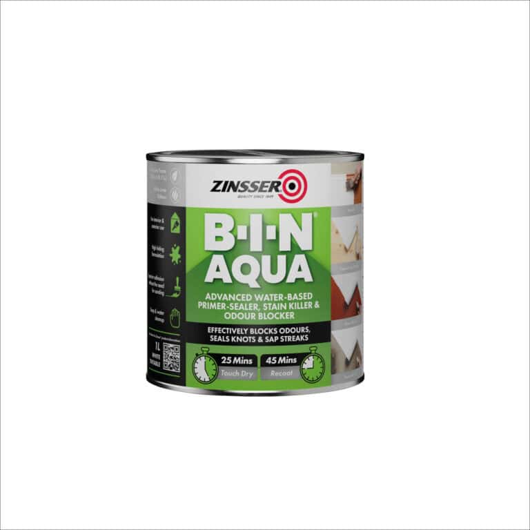 Zinsser B-I-N Aqua Primer 1l – water-based stain blocker and all-surface sealer
