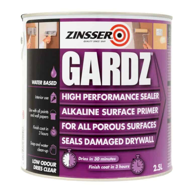 Zinsser Gardz Sealer 2.5l – problem surface sealer for porous and damaged walls