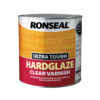 2.5l Ronseal Ultra Tough Glosscoat Varnish – clear gloss finish for durable wood protection