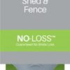 Harris Seriously Good Shed & Fence Brush with ergonomic handle for woodwork and fencing projects.