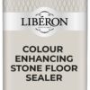 Libéron Stone Floor Sealer Colour Enhancer 1L – protective sealer for stone, slate, and terracotta flooring.