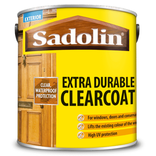Sadolin Extra Durable Clearcoat Satin – transparent satin finish for exterior wood