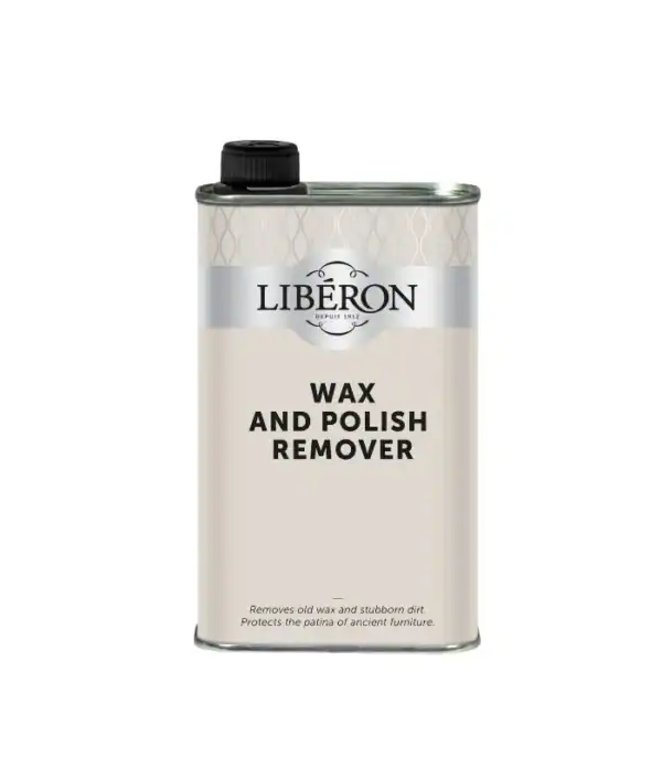 Libéron Wax & Polish Remover 500ml – cleaner for removing old wax, polish, and dirt from wood.