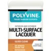 1l Polyvine Multi Surface Interior/Exterior Clear Lacquer in Gloss Finish