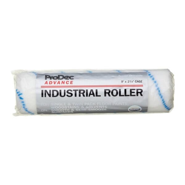 ProDec Roller Sleeve 9" (230mm) packaged – solvent-resistant roller sleeve for smooth coverage with industrial coatings.