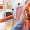 Black & Decker Steam Stripper KX300T-GB – Fast Wallpaper Removal inuse.