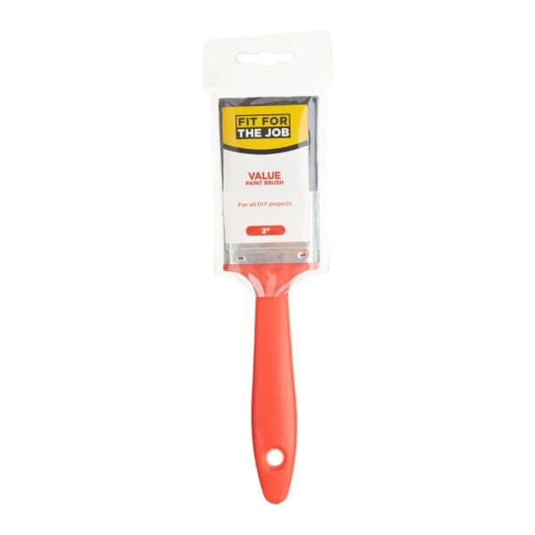 Fit For The Job Value Brush Range 2" – affordable paint brushes for DIY home decorating with smooth, even paint coverage.