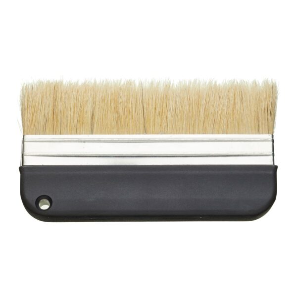 Fit For The Job 7-inch Paperhanger’s Brush for smooth wallpaper application and bubble-free finishes out of packaging.