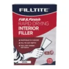 Filltite rapid dry interior white powder filler 2kg pack.