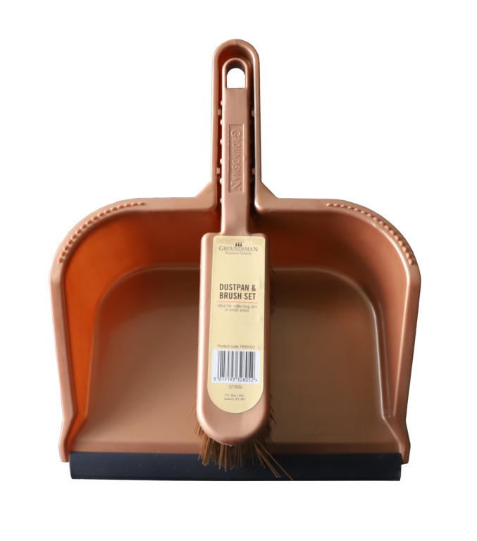Groundsman Dustpan and Brush Set Top Down View