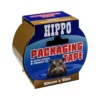 Hippo packaging tape 50mm x 50m clear packing tape roll.