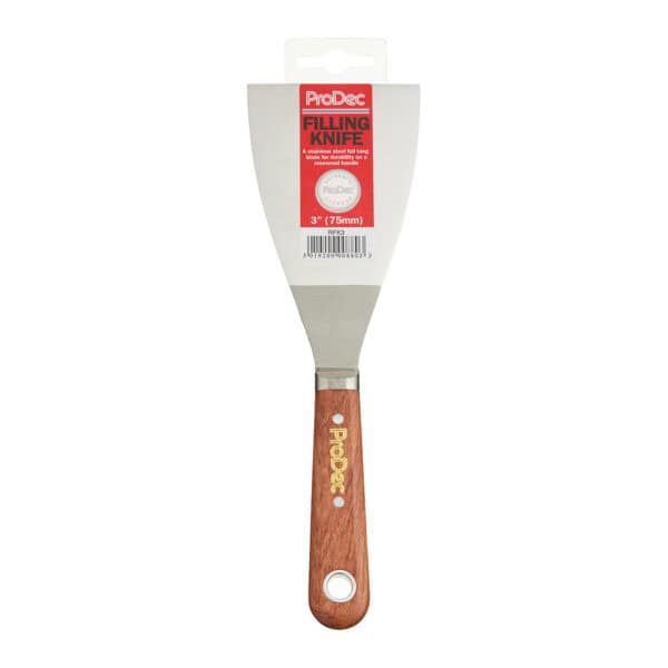 ProDec Scale Tang Filling Knife 3 inch 75mm stainless steel filling knife