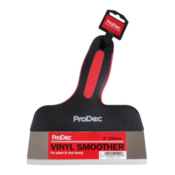 ProDec Professional Vinyl Smoothers 8" – flexible plastic tools for smooth, bubble-free wallpaper and vinyl application.