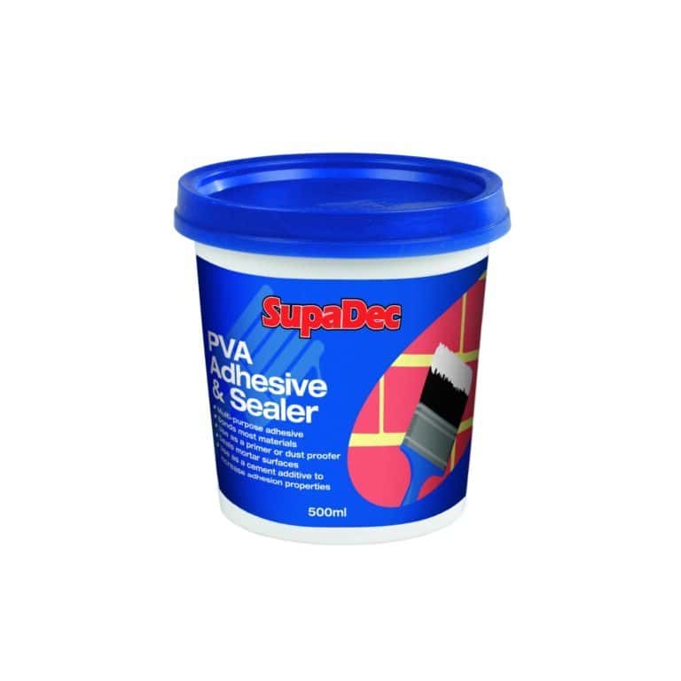 SupaDec PVA adhesive and sealer 500ml bottle.