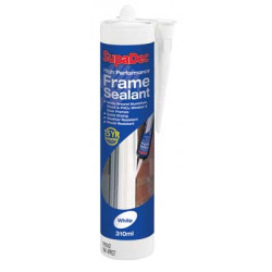 SupaDec frame sealant 300ml white cartridge.