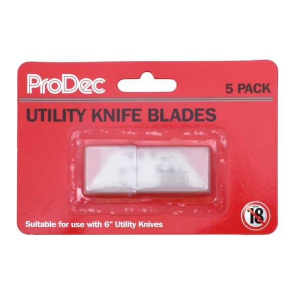 Fit For The Job HD Knife Blades 5 pack – carbon steel replacement blades for utility knives.