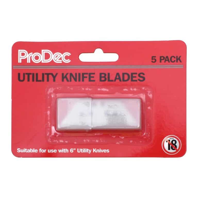 Fit For The Job HD Knife Blades 5 pack – carbon steel replacement blades for utility knives.