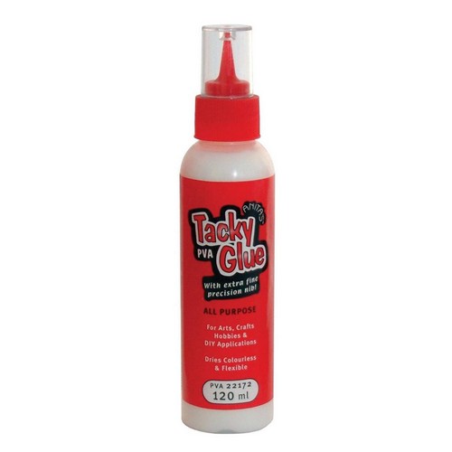 Tacky Glue PVA 120ml craft adhesive bottle