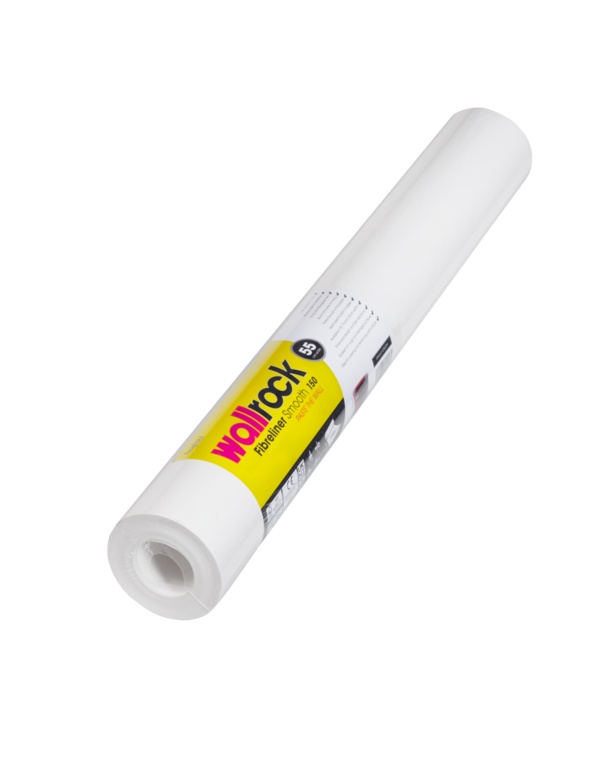 Wallrock Fibreliner Smooth 55 lining paper roll for wall preparation