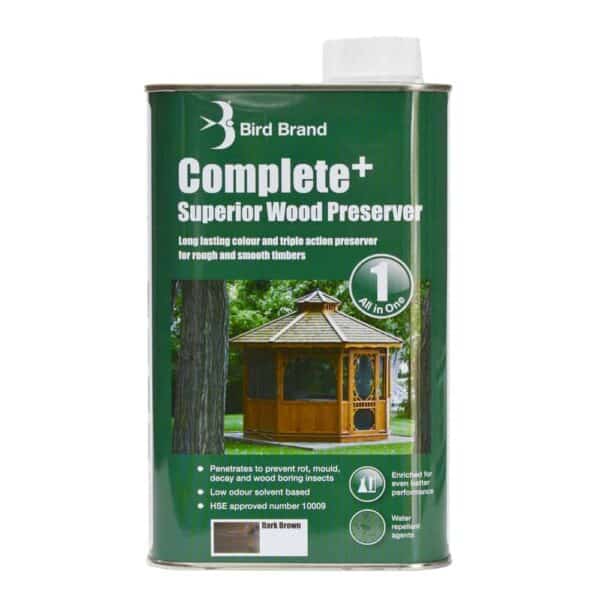 Bird Brand Complete Plus wood preserver solvent based protection for timber