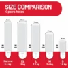 3m command picture strip size weight comparison chart