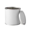 Empty Paint Can Plain White 500ml.