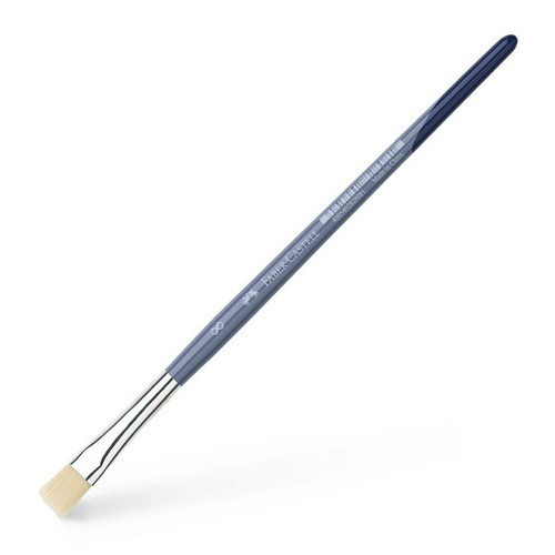 Faber-Castell Creative Studio Flat Artist Brushes 8 – Multi-Purpose Paint Brushes