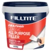 Filltite Fill & Finish Classic Ready To Use White Filler 1.5kg – smooth repair filler for interior and exterior use.