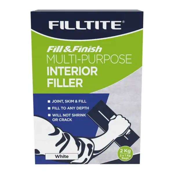 Filltite multi surface interior powder filler 2kg pack.
