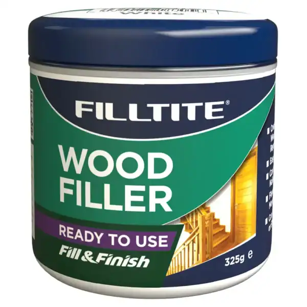 Filltite wood filler 325g white.