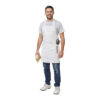 Fit For The Job decorators apron with adjustable straps and multiple pockets. Male Decorator modelling apron.