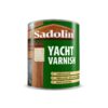 750ml Sadolin Yacht Varnish – high-gloss protective coating for exterior wood.