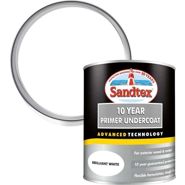 Sandtex 10 Year Primer Undercoat – durable exterior paint primer.