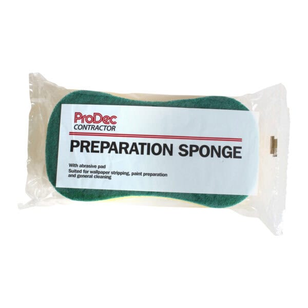 ProDec Contractor Preparation Sponge with abrasive backing