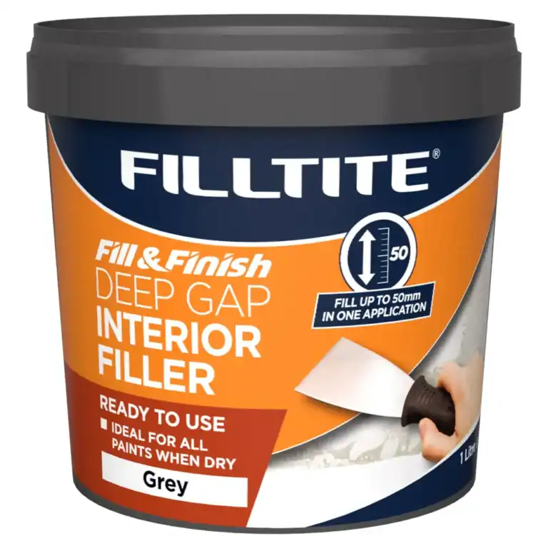 Filltite Deep Gap Filler 1L, ready-to-use filler for deep holes and cracks