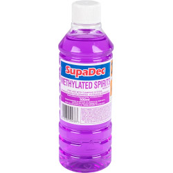 SupaDec Methylated Spirits 500ml bottle